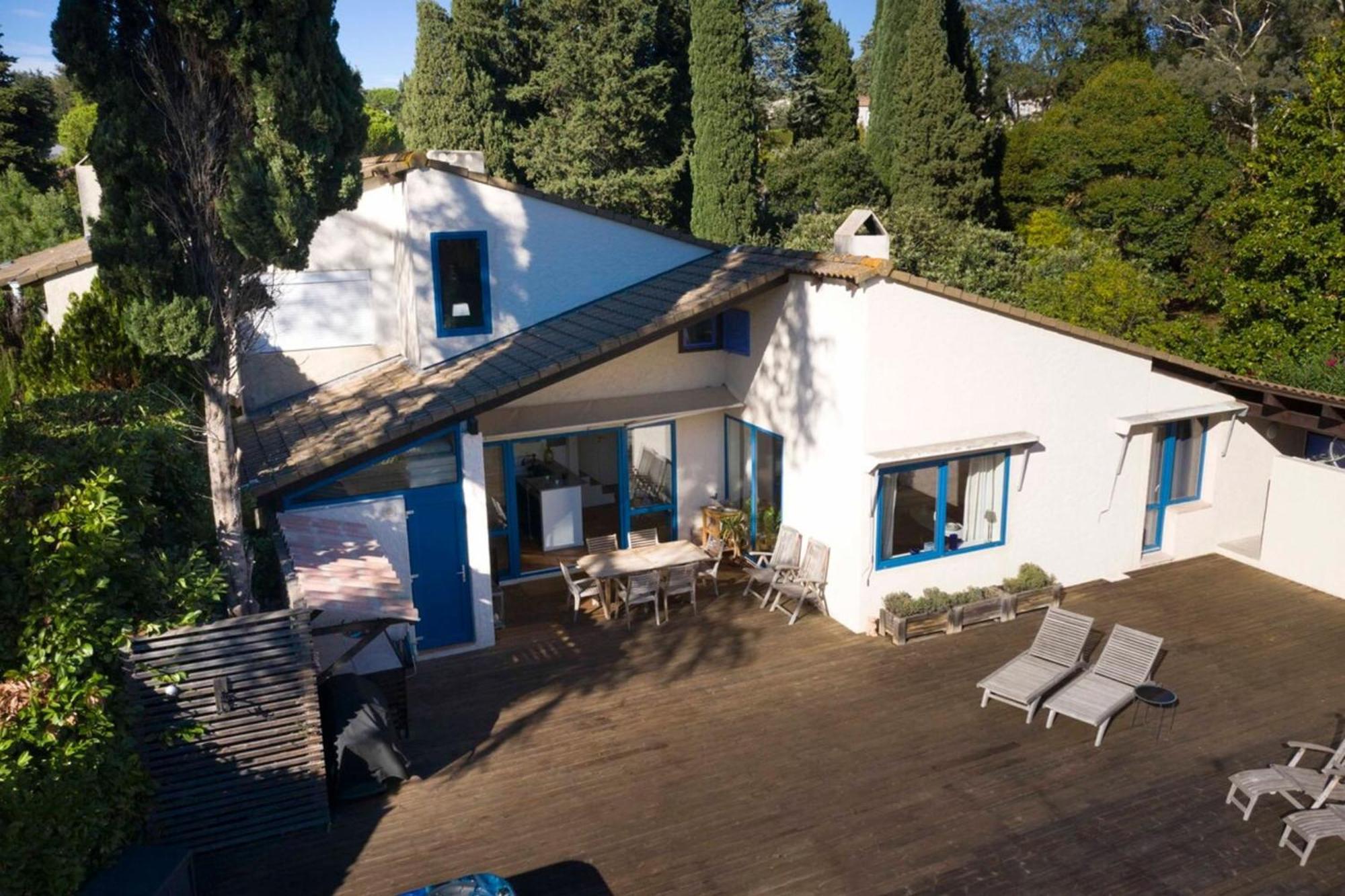 Belle villa 4 chambres - jacuzzi privatif - piscine Biot Extérieur photo